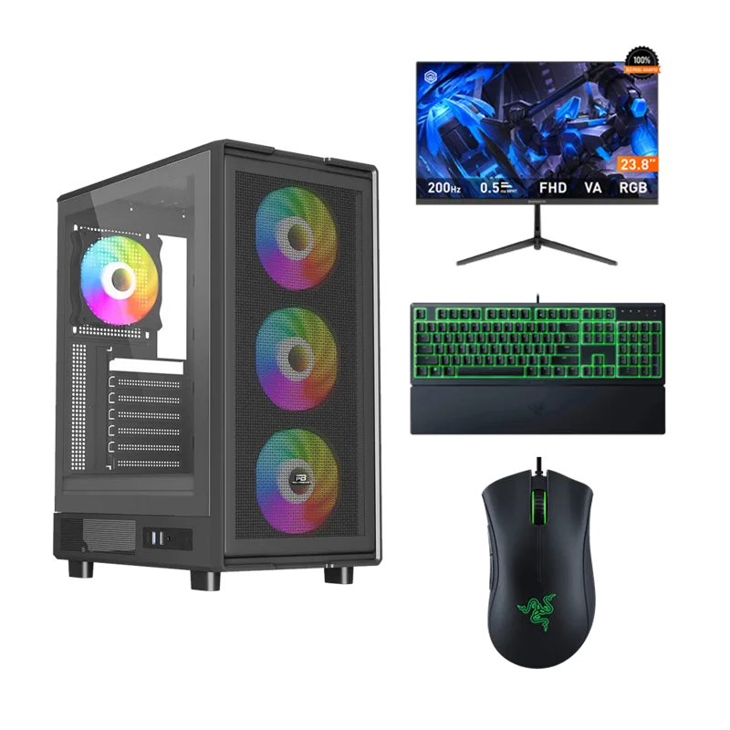 SET-5060 V4 / INTEL Core Ultra 5 225F / GIGABYTE GeForce RTX 5060 8GB / 16GB DDR5 / 500GB M.2 SSD / OEM PAKET