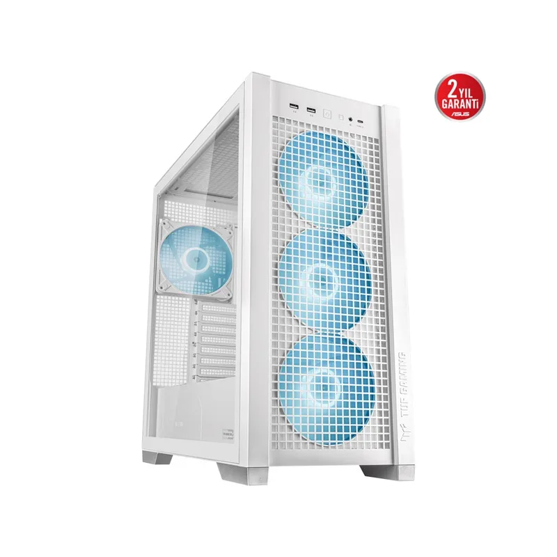 AMD RYZEN 7800X3D -ASUS TUF GAMING RTX 5070TI 12GB WHITE- ASUS TUF B650-16GB DDR5-1TB OEM PAKET