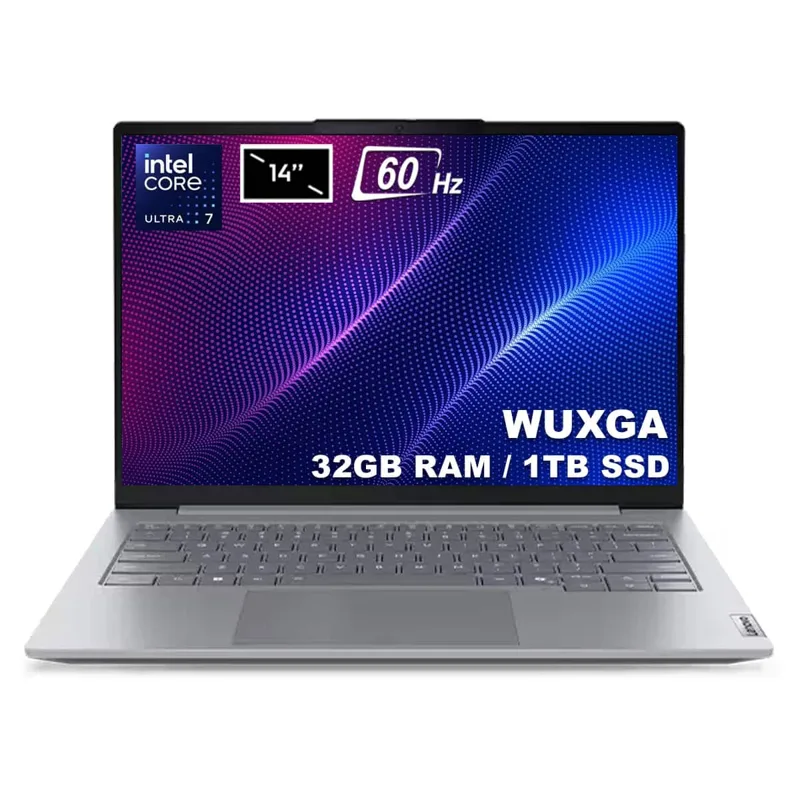 Lenovo ThinkBook 14 G8 IAL Intel Core Ultra 7-255H 32GB DDR5 1TB SSD 14 inç WUXGA 60Hz IPS FreeDos Laptop (21SJ007BTXv2)
