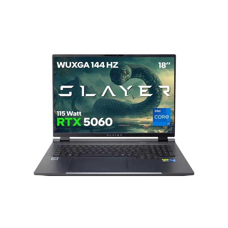 Game Garaj Slayer X7T XL-5060 C8 Intel Core i7 14650HX RTX5060 16GB RAM 500GB SSD 18'' WUXGA 144Hz FreeDos Oyuncu Laptop