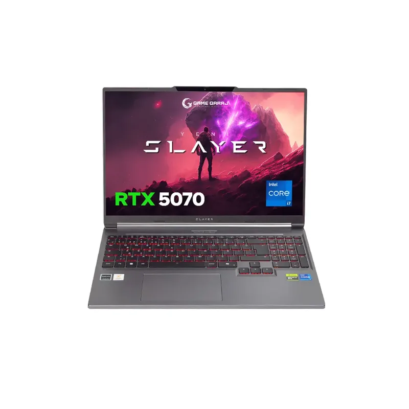 Game Garaj Slayer X7T-5070 C6 Intel Core i7 14650HX RTX5070 32GB RAM 1TB SSD 16'' QHD+ 180Hz FreeDos Oyuncu Laptop
