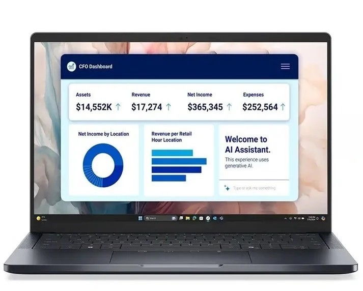 Dell Pro 14 Premium Ultra 7-268V 32GB DDR5 1TB SSD 14" Windows 11 Pro Notebook