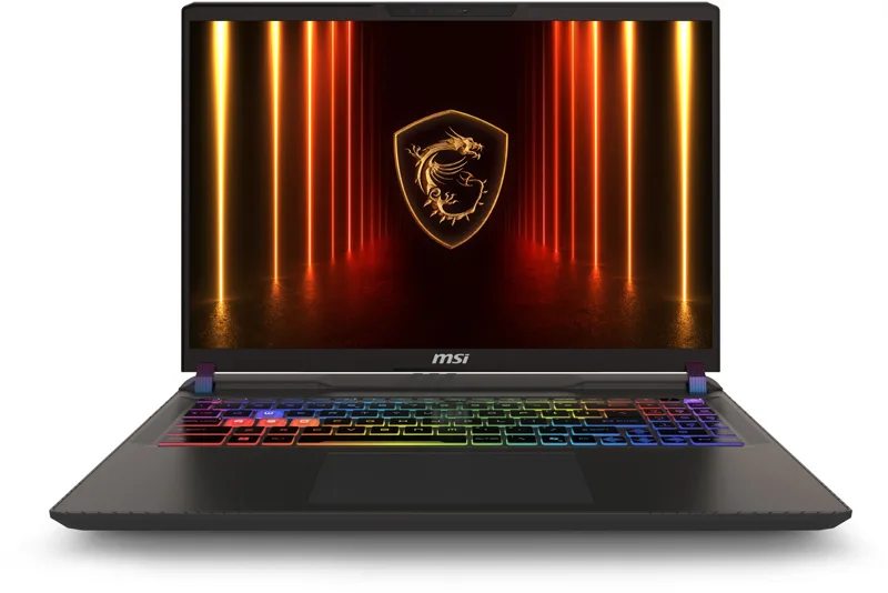 MSI VECTOR 16 HX AI A2XWHG-091XTR Ultra 7-255HX 16GB DDR5 1TB SSD 12GB RTX 5070 Ti 16" 144Hz Dos Gaming Notebook