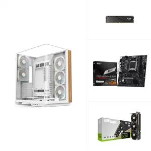 AMD R5 7500X3D - RTX 5080 - A620AM - 512GB SSD - 16GB RAM
