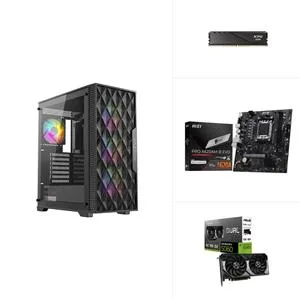 AMD R5 7500F - RTX 5060 - A620AM - 1TB SSD - 16GB RAM