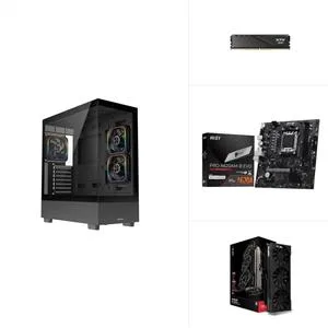 AMD R5 7500F - RX 9070 XT - A620AM - 1TB SSD - 16GB RAM