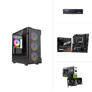 AMD R5 7500F - RTX 5060 - A620M DDR5 - 500GB SSD - 16GB RAM