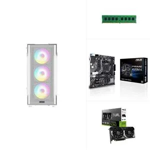 AMD R5 5500 - RTX 5060 - A520M - 500GB SSD - 16GB RAM