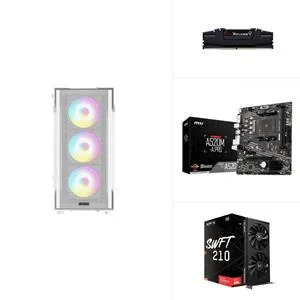 RX 7600 + Ryzen 5 5500 hazır sistem