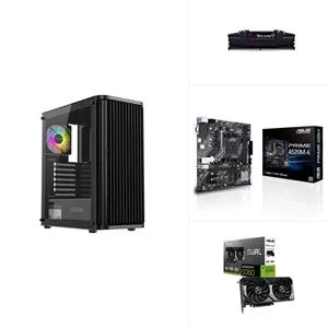 AMD R5 5600 - RTX 5060 - A520M - 512GB SSD - 16GB RAM