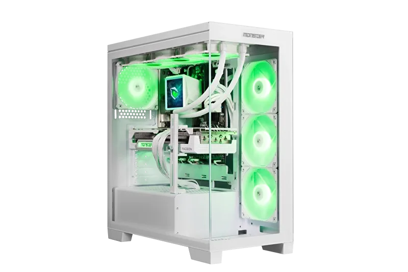 Tulpar TD3 V3.1.7 Masaüstü Oyun Bilgisayarı - Beyaz
