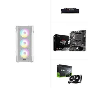 RTX 5050 + Ryzen 5 5500 hazır sistem