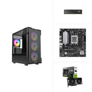 AMD R5 7600X - B650M - RTX 5060 TI 8GB - 500GB SSD - 16GB RAM