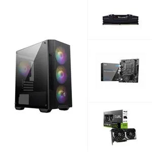 INTEL I5 12400F - RTX5060 - H610M - 500GB SSD - 16GB RAM