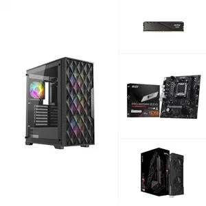 AMD R5 7500F - RX 9060 XT - A620AM - 512GB SSD - 16GB RAM