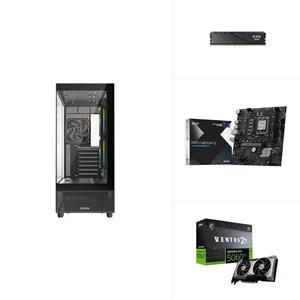 INTEL U5 250KF - RTX 5060 TI - H810M - 500GB SSD - 16GB RAM