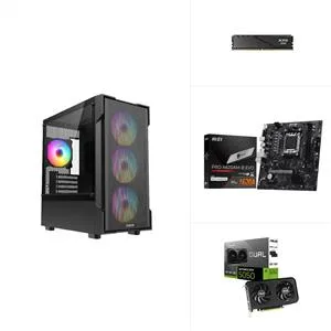 AMD R5 7600X - RTX 5060 - A620AM - 500GB SSD - 16GB RAM