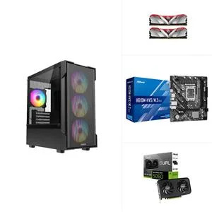 INTEL I5 14400F - RTX 5050 - H610M - 500GB SSD - 16GB RAM