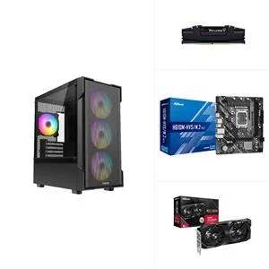 RX 7600 + Core i5-12400F hazır sistem