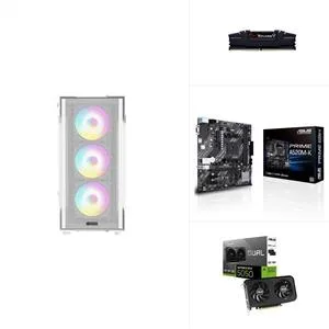 AMD R5 5500 - RTX 5050 - A520M - 500GB SSD - 16GB RAM
