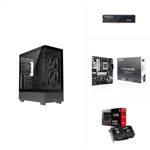 AMD R5 7500F - RX 9060 XT - B850M-K - 1 TB SSD - 16GB RAM