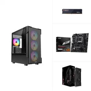 AMD R5 7600X - RX 9060 XT OC 16GB - A620AM - 500GB SSD - 16GB RAM