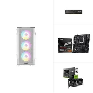 AMD R5 7500F - RTX 5060 TI - A620M - 1TB SSD - 16GB RAM