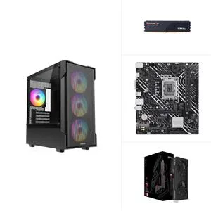 INTEL I5 14400F - RX 9060 XT - H610M - 500GB SSD - 16GB RAM