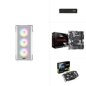 AMD R5 5500 - RTX 3050 - B550M - 500GB M.2 SSD - 16GB RAM