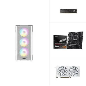 AMD R5 7600X - RTX 5060 TI - A620M - 500GB SSD - 16GB RAM