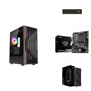 AMD R7 5700X - RX 9060 XT - A520M - 512GB SSD - 16GB RAM
