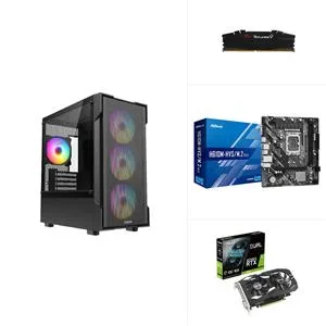 INTEL I5 14400F - RTX 3050 - H610M - 500GB SSD - 16GB RAM