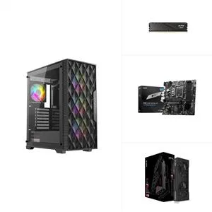 INTEL I5 14600KF - RX 9060 XT 16GB - B760M - 500GB SSD - 16GB RAM