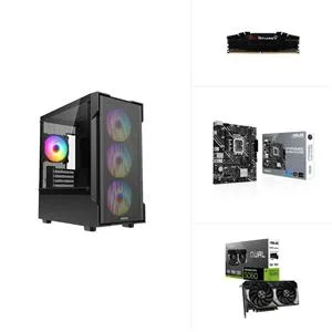 INTEL I5 14400F - RTX 5060 - H610M - 1TB M.2 SSD - 16GB RAM