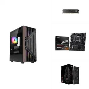 AMD R5 7500F - RX 9060 XT- A620M - 500GB SSD - 16GB RAM