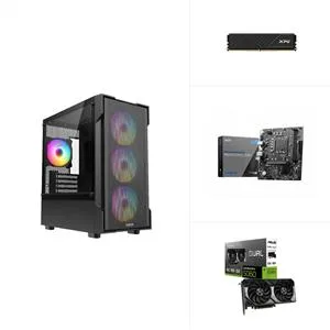 INTEL I5 12400F - RTX 5060 - H610M - 500GB M.2 SSD - 16GB RAM