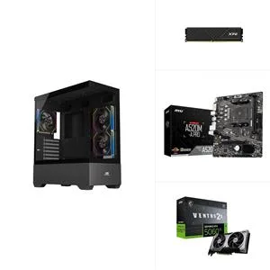 AMD R7 5700X - RTX 5060 TI 16GB - A520M - 512GB SSD - 16GB RAM
