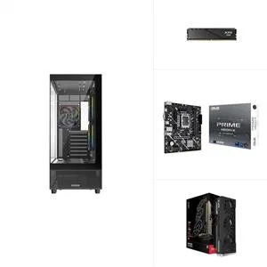 INTEL U5 250KF - RX 9070 OC 16GB - H810M - 500GB SSD - 16GB RAM
