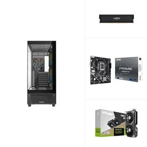 INTEL U5 250KF - RX 9060 XT OC 16GB - H810M-K- - 500GB SSD - 16GB RAM