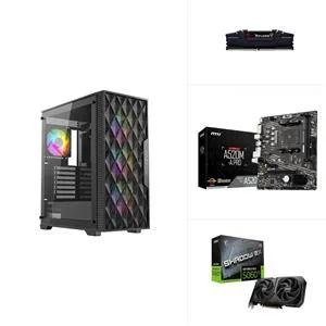 AMD R7 5700 - RTX 5060 TI - A520M - 1TB SSD - 16GB RAM