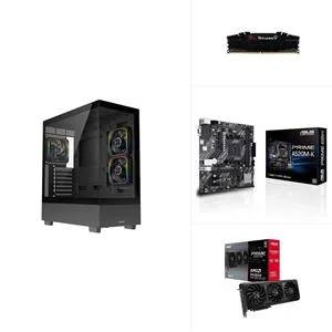 AMD R7 5700X - RX 9070 XT OC - A520M - 1TB SSD - 32GB RAM