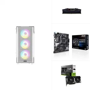 AMD R5 5500 - RTX 5060 - A520M - 1TB M.2 SSD - 16GB RAM