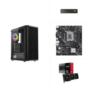 INTEL I5 14400F - RX 9070 XT - H610M - 1TB SSD - 16GB RAM