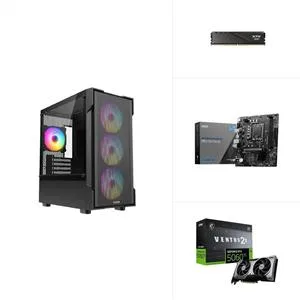 INTEL I5 14400F - RTX 5060 TI - H610M - 500GB SSD - 16GB RAM