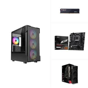 AMD R5 7500F - RX 9070 XT 16GB - A620M - 1TB SSD - 16GB RAM