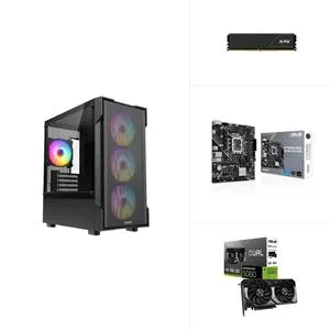 INTEL I5 14600KF - RTX 5060 - H610M-K - 1TB SSD - 16GB RAM