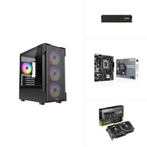 INTEL I5 14600KF - H610M - RTX4060TI - 500GB M.2 SSD - 16GB RAM