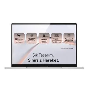 Asus ExpertBook A7 3.Nesil Core 7 350-16Gb-512Gb Ssd-14inc-W11