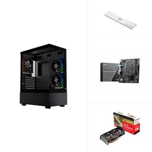 INTEL I5 14400F - RX 7600 - H610M - 500GB SSD - 16GB RAM