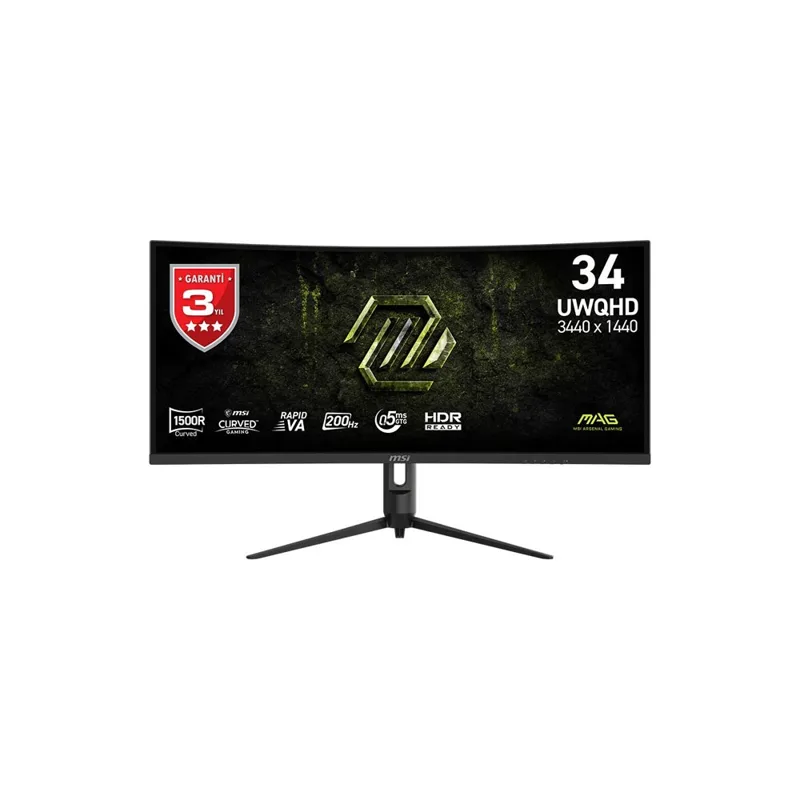 MSI MAG 342CQRF E20 monitör